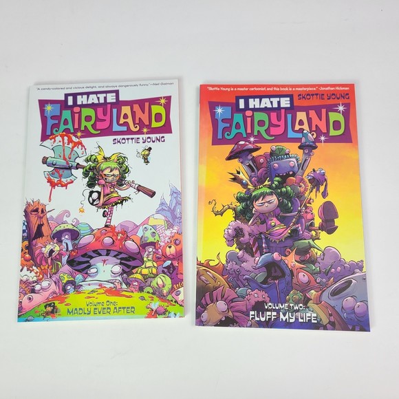 I Hate Fairyland Volumes 1 & 2 by Skottie Young - Picture 6 of 6